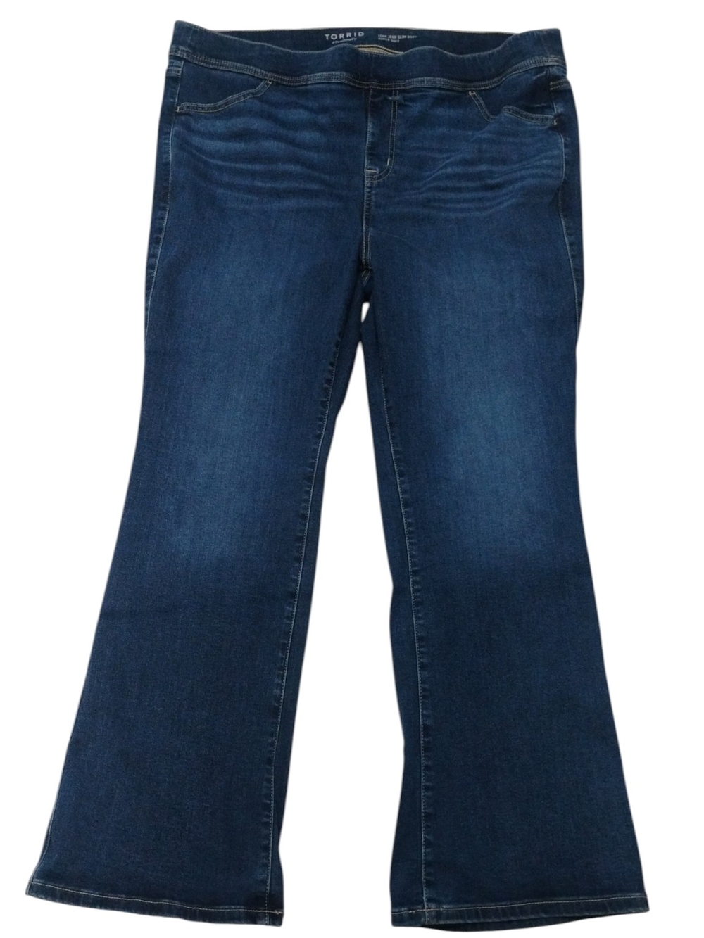 torrid Dark Indigo Flare Jeans Lean Jean Slim Boot 2X NWT